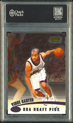 1998 Topps Stadium Club NBA Draft Pick Vince Carter #105