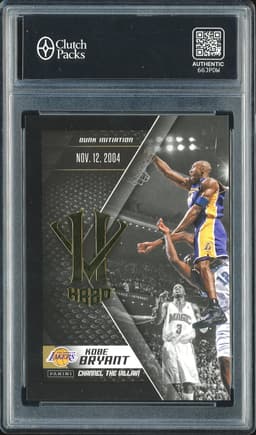 2015-16 Panini Kobe HeroVillain Kobe Bryant #10 Dunk Initiation