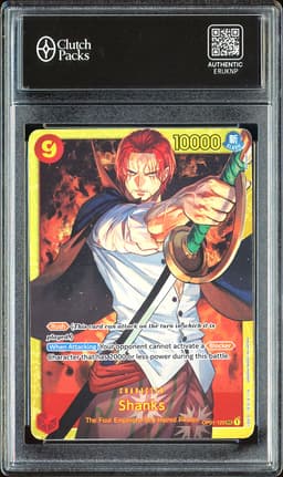 One Piece Shanks #OP01-120 Romance Dawn SEC