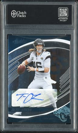 2025 Absolute Football Trevor Lawrence #48 Autograph