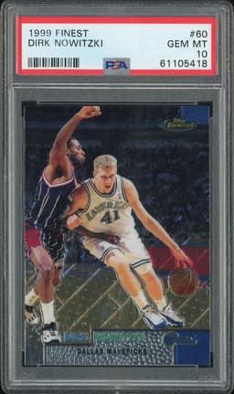1999 Finest Dirk Nowitzki #60 PSA 10