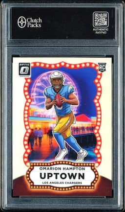 2025 Donruss Optic Uptown Omarion Hampton #16
