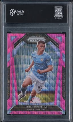 2020-21 Panini Prizm Phil Foden #96 Pink Wave