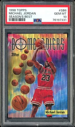 1998 Topps Season's Best Michael Jordan #SB6 PSA 10