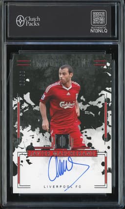 2024-25 Panini Impeccable Premier League Javier Mascherano #IMM-JM Immortal Ink /99