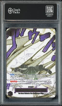 One Piece Ground Death #OP14-096 The Azure Sea's Seven Alternate Art