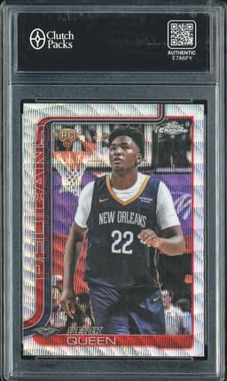 2025 Topps Chrome Derik Queen #263 Wave