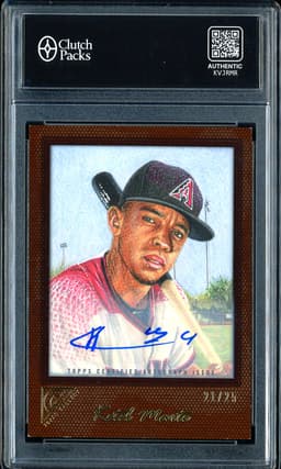 2017 Topps Gallery Ketel Marte #97 Autograph /25