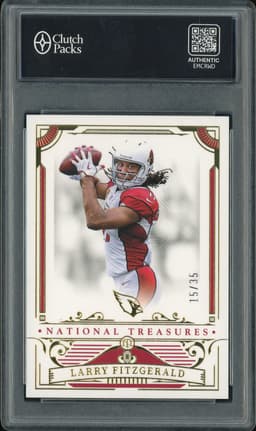 2025 Panini National Treasures Larry Fitzgerald #2 /35