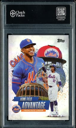 2025 Topps Home Field Advantage Francisco Lindor #HA-17