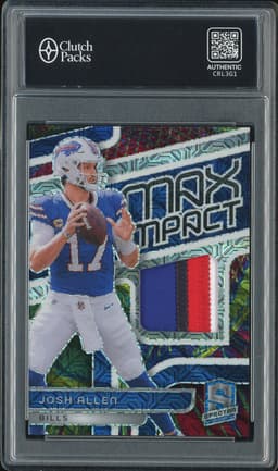 2024 Panini Spectra Max Impact Josh Allen #MI-JAN Prizm /25