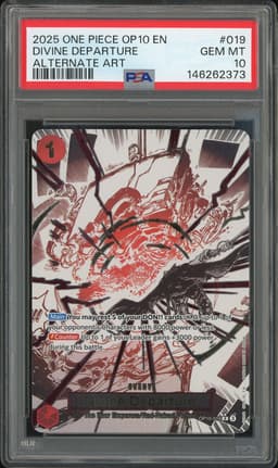One Piece Divine Departure #OP10-019 Royal Blood Alternate Art PSA 10