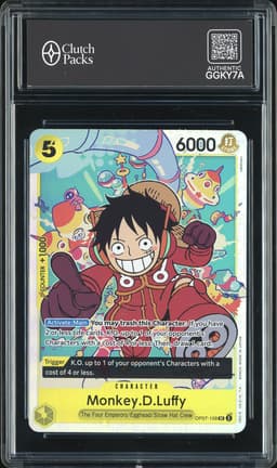 One Piece Monkey.D.Luffy #OP07-109 500 Years in the Future SR