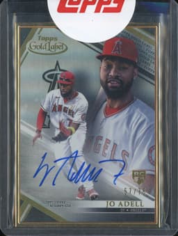 2021 Topps Gold Label Framed Autograph Jo Adell #FA-JA Autograph /75