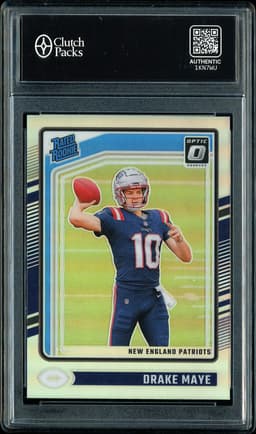 2024 Donruss Optic Rated Rookie Drake Maye #229 Holo