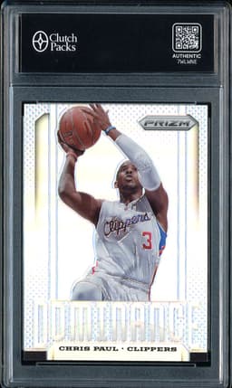 2013-14 Panini Prizm Dominance Chris Paul #4 Silver