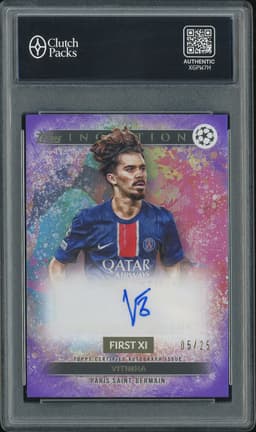 2024-25 Topps Inception First XI Vitinha #FXIA-V Purple /25