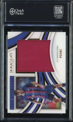 2023 Panini Immaculate Collection The Standard Pedri #TS-PRI /99