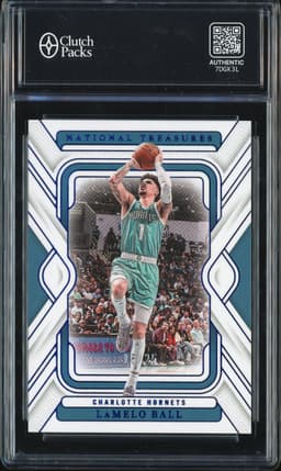 2024-25 Panini National Treasures LaMelo Ball #2 Blue /25