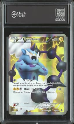 2011 Pokémon Black & White Emerging Powers Thundurus #97/98