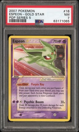#16 ESPEON-GOLD STAR