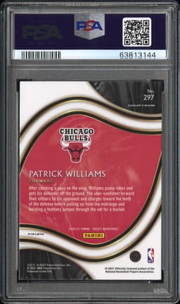 #297 PATRICK WILLIAMS