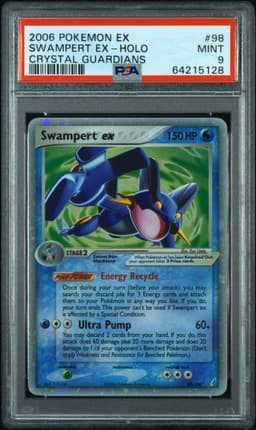 #98 SWAMPERT EX-HOLO