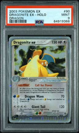 #90 DRAGONITE EX-HOLO
