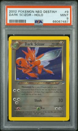 #9 DARK SCIZOR-HOLO