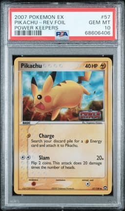 #57 PIKACHU-REVERSE FOIL