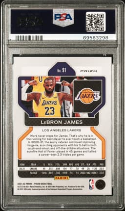 #91 LeBRON JAMES