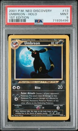 #13 UMBREON-HOLO