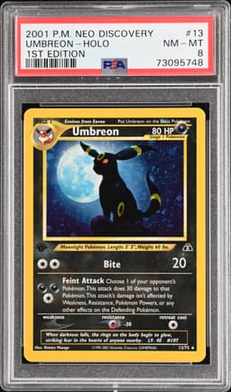 #13 UMBREON-HOLO