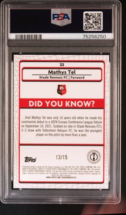 #22 MATHYS TEL