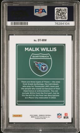 #DTMW MALIK WILLIS