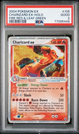 #105 CHARIZARD EX-HOLO