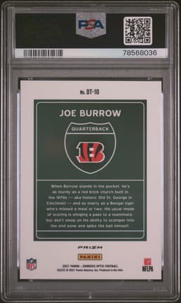 #DT10 JOE BURROW