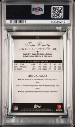#90 TOM BRADY