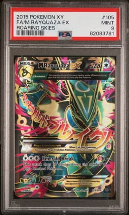 #105 FULL ART/M RAYQUAZA EX