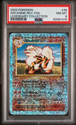 #36 ARCANINE-REVERSE FOIL