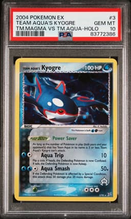 #3 TEAM AQUA'S KYOGRE-HOLO