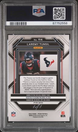 #114 LAREMY TUNSIL