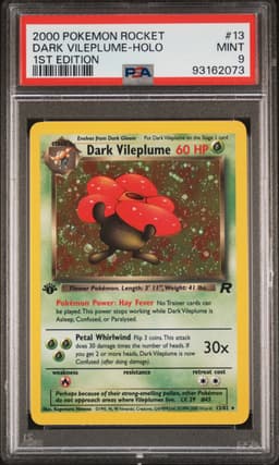 #13 DARK VILEPLUME-HOLO