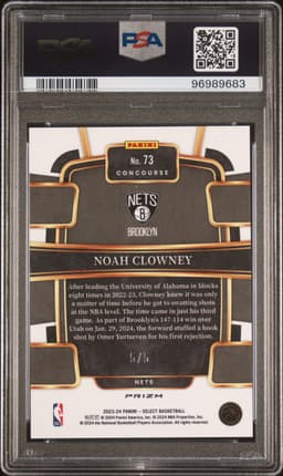 #73 NOAH CLOWNEY