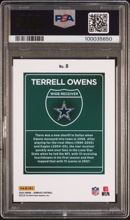 #8 TERRELL OWENS