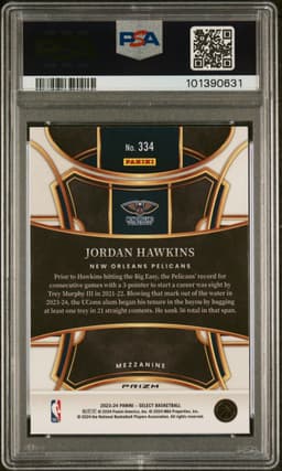 #334 JORDAN HAWKINS