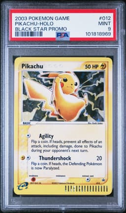 #012 PIKACHU-HOLO