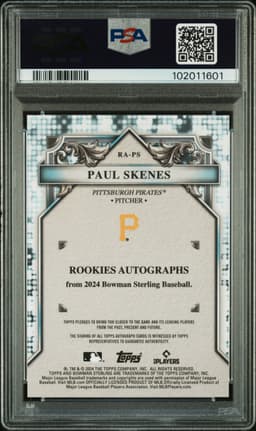 #RAPS PAUL SKENES