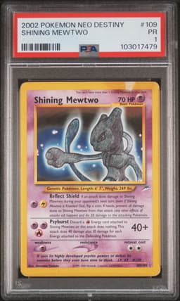#109 SHINING MEWTWO
