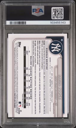 #80 AARON JUDGE